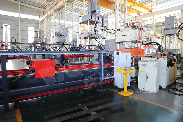 400噸錨杆托盤自動化生産線車間試機 400噸錨杆托盤自動化生産線車間試機