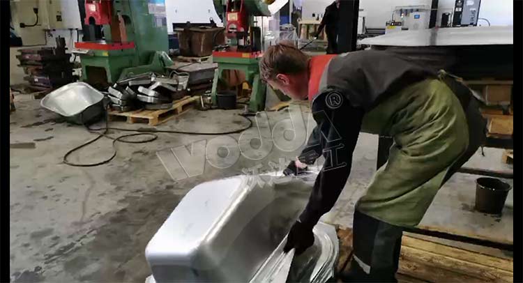 小推車車鬥一次拉伸成型産品